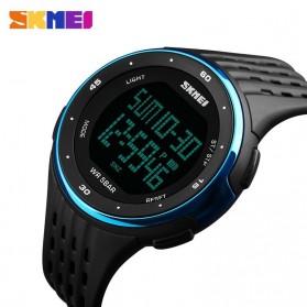 SKMEI Jam Tangan Digital Pria - DG1219 - Black/Blue - 3