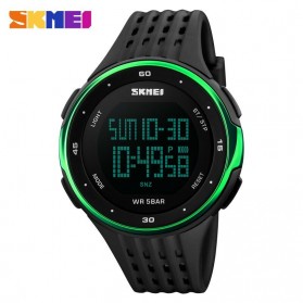 SKMEI Jam Tangan Digital Pria - DG1219 - Black/Green - 2