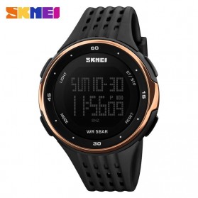 SKMEI Jam Tangan Digital Pria - DG1219 - Black/Rose - 1