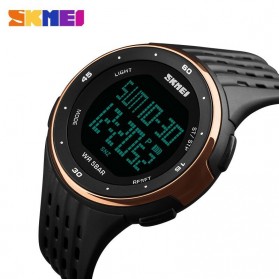 SKMEI Jam Tangan Digital Pria - DG1219 - Black/Rose - 4