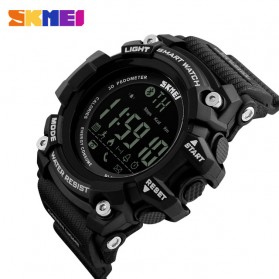 SKMEI Jam Tangan Olahraga Smartwatch Bluetooth - DG1227 BL - Black - 2