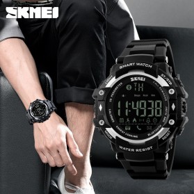SKMEI Jam Tangan Olahraga Smartwatch Bluetooth - DG1226 BL - Black Blue - 4
