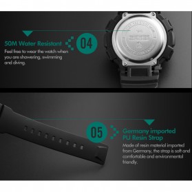 SKMEI Jam Tangan Digital Pria - DG1243 - Black - 8