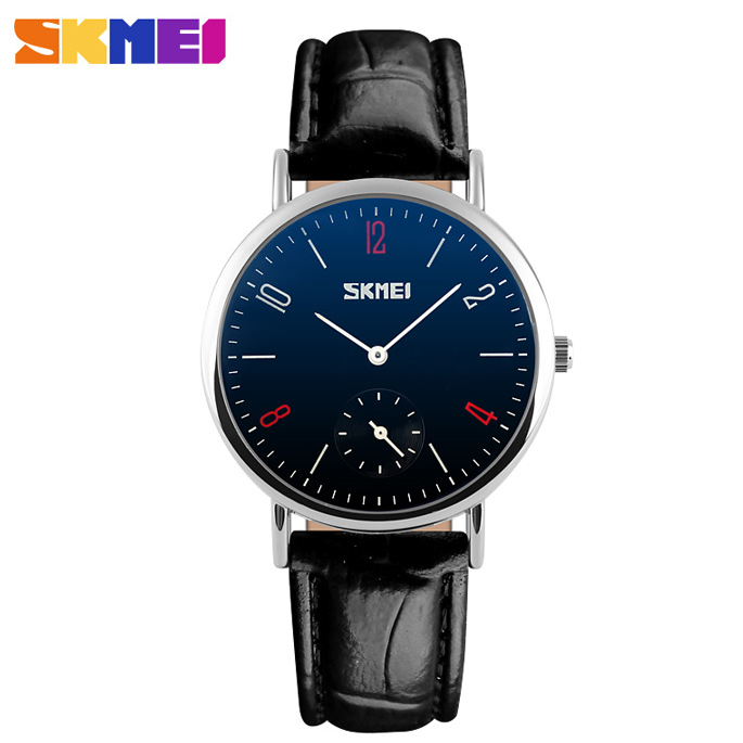 SKMEI Jam Tangan Analog Pria - 9120CL - Black 