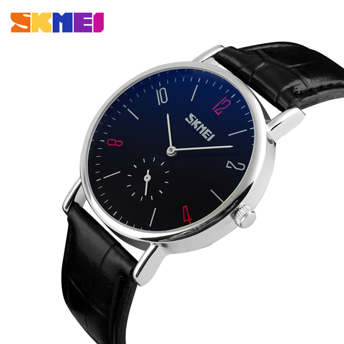 SKMEI Jam Tangan Analog Pria - 9120CL - Black 