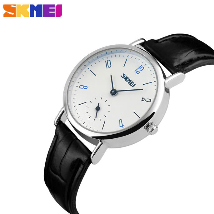 SKMEI Jam Tangan Analog Wanita - 9120CL - White/Black 