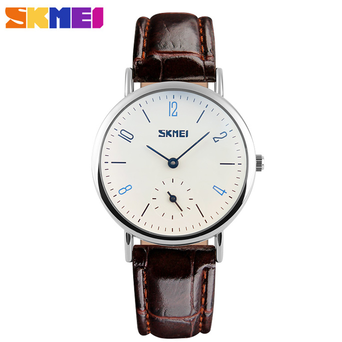 Skmei Jam Tangan Analog Wanita 9120cl Brown White Jakartanotebook Com