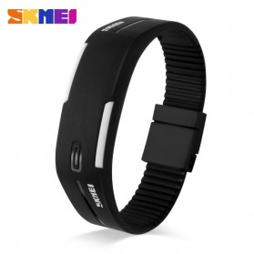 SKMEI Wristband Jam Gelang LED - 1099A - Black - 1