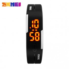 SKMEI Wristband Jam Gelang LED - 1099A - Black - 2