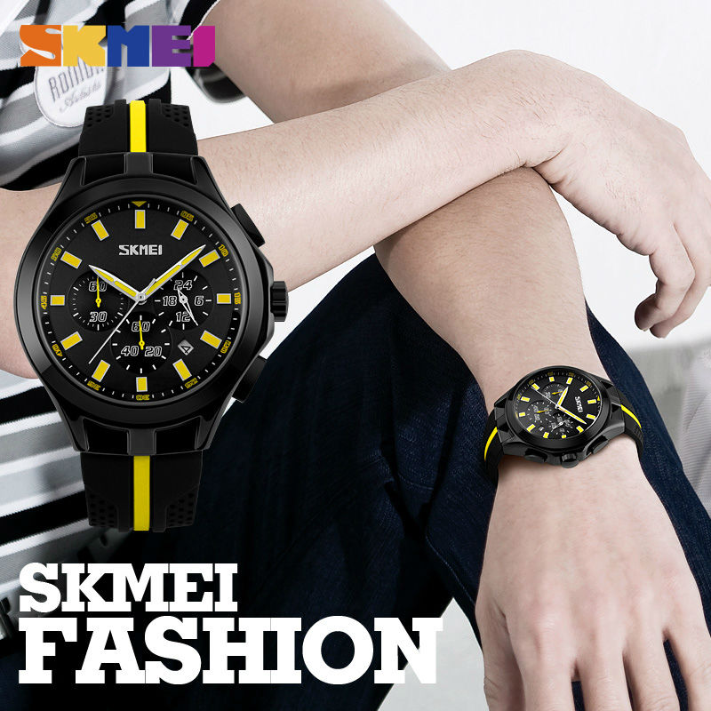 SKMEI Jam Tangan Analog - 9135 - Red - JakartaNotebook.com