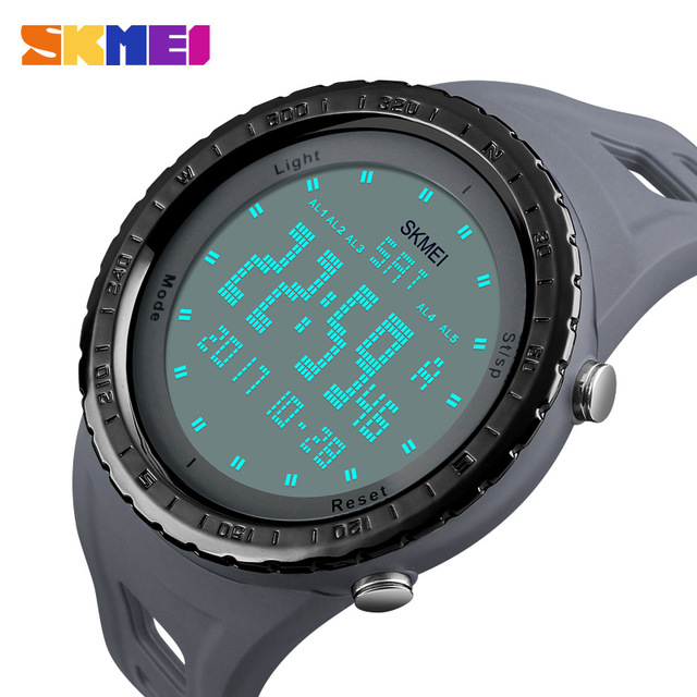 SKMEI Jam Tangan Digital Pria - DG1246 - Gray 