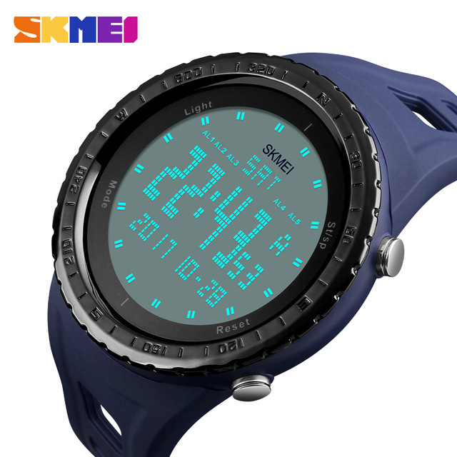 SKMEI Jam Tangan Digital - DG1246 - Blue - JakartaNotebook.com