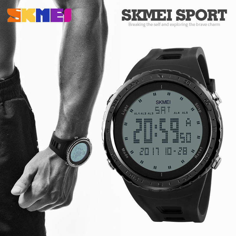 SKMEI Jam Tangan Digital Pria - DG1246 - Blue 