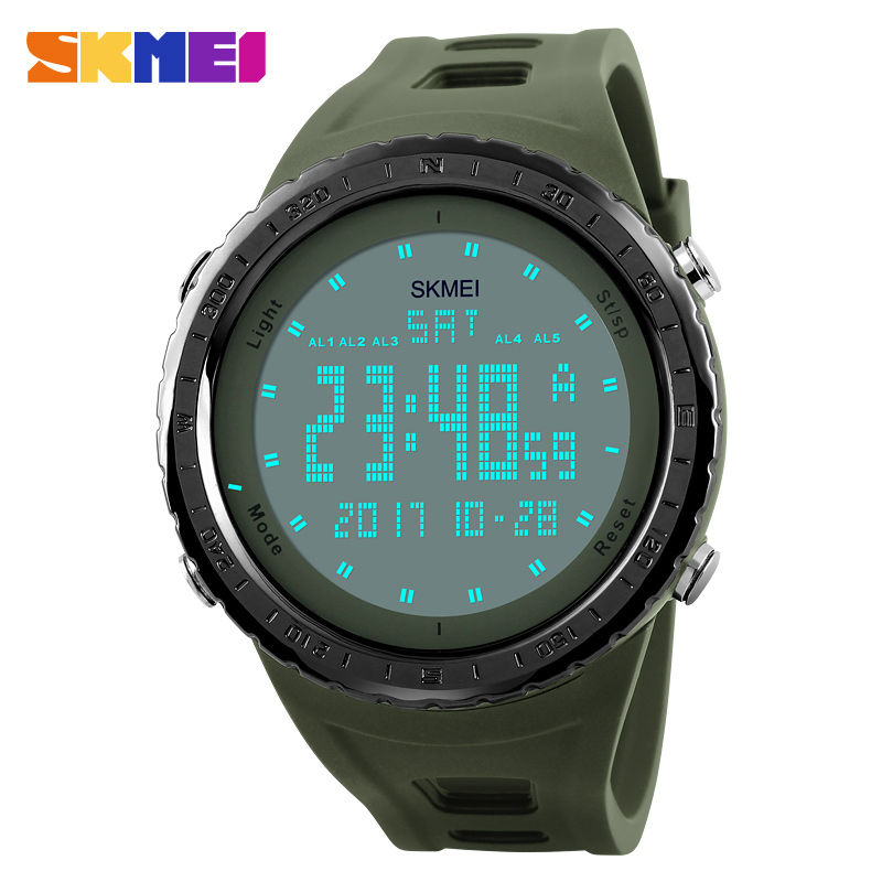 skmei jam tangan digital pria dg1246 blue skmei jam tangan digital pria dg1246 blue