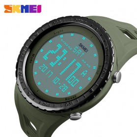 SKMEI Jam Tangan Digital Pria - DG1246 - Army Green 