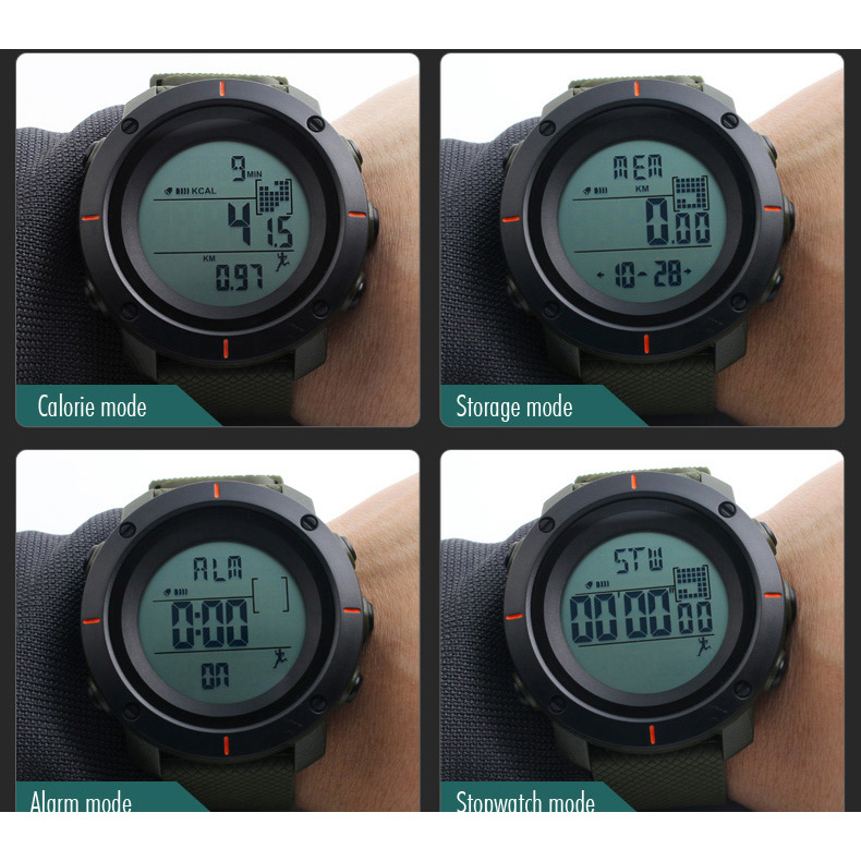 SKMEI Jam Tangan Digital Pria - DG1215S - Black