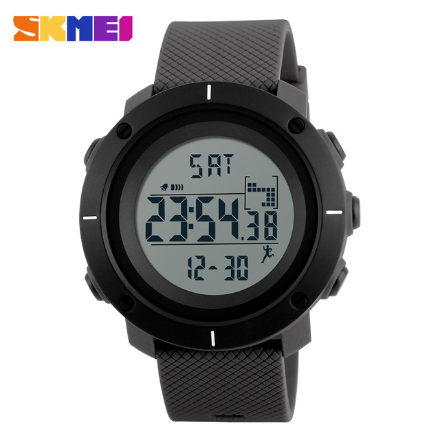 SKMEI Jam Tangan Digital Pria - DG1215S - Gray 