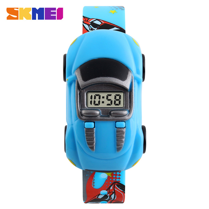 SKMEI Jam Tangan LED Anak - Anak Bentuk Mobil - DG1241