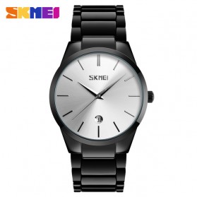 SKMEI Jam Tangan Analog Pria - 9140CS - Black/Silver