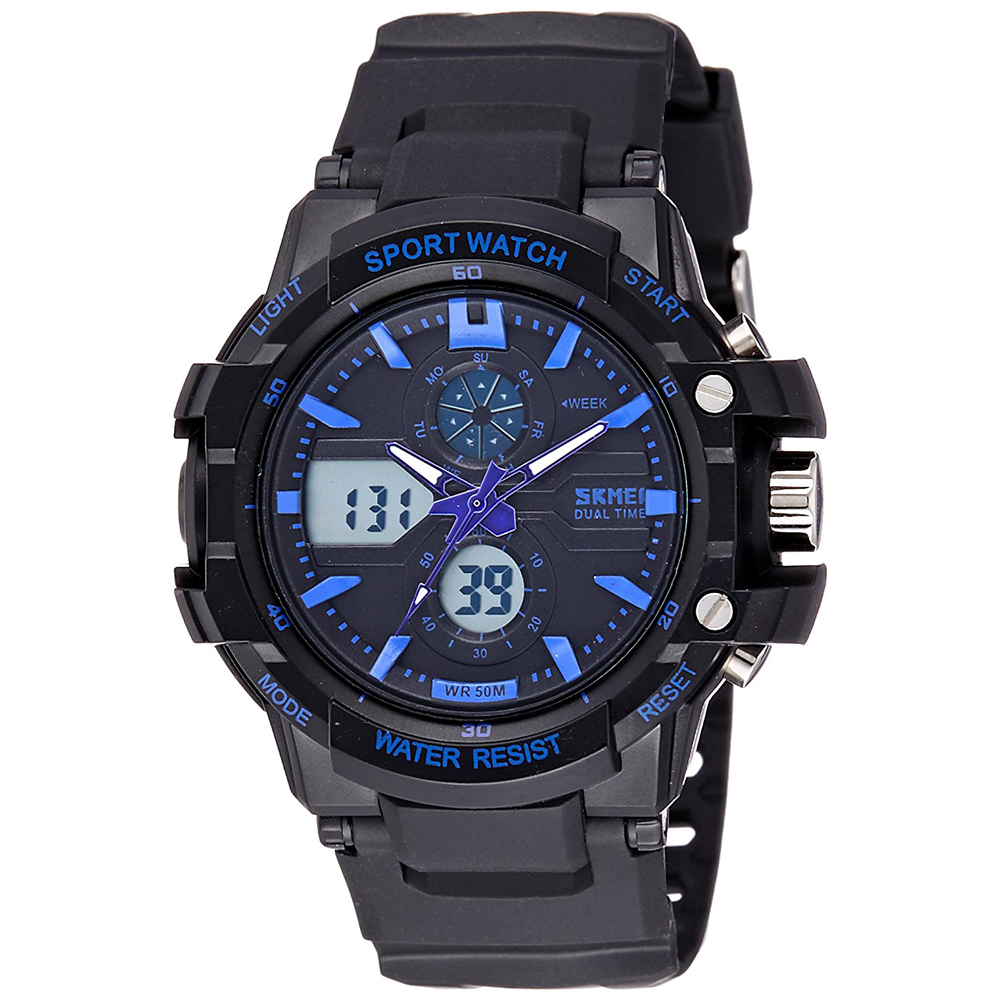 SKMEI Jam Tangan Sport Anak - 0990L - Blue 