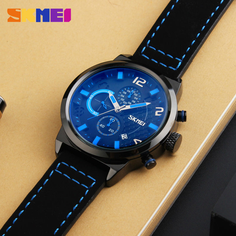 SKMEI Jam Tangan Analog Pria - 9149CL - Black White 