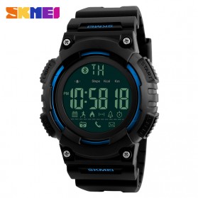SKMEI Jam Tangan Sporty Smartwatch Bluetooth - 1256 - Blue