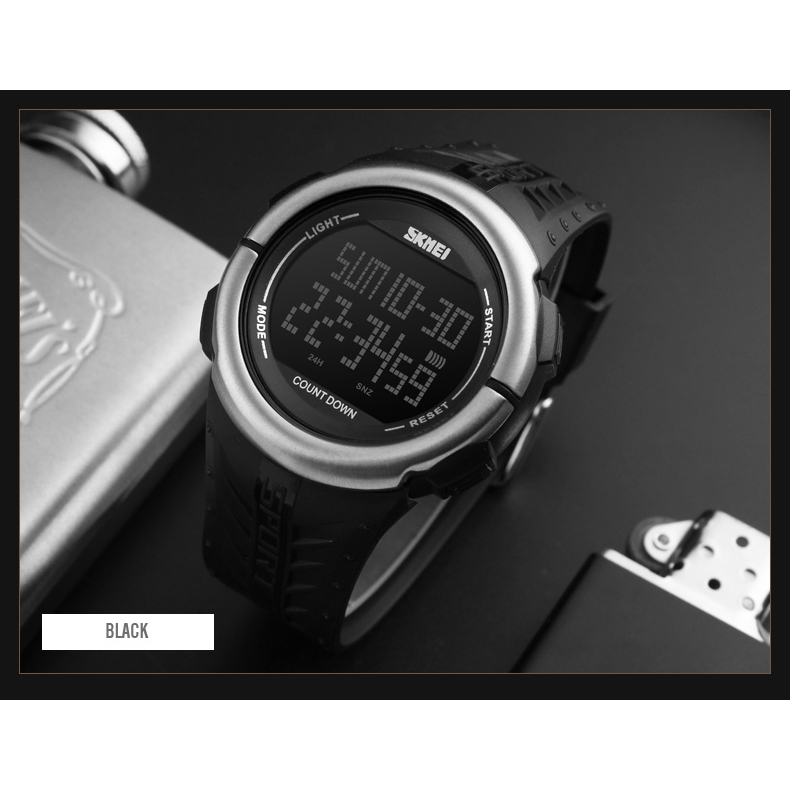 skmei jam tangan digital sporty pria 1286 black skmei jam tangan digital sporty pria 1286 black