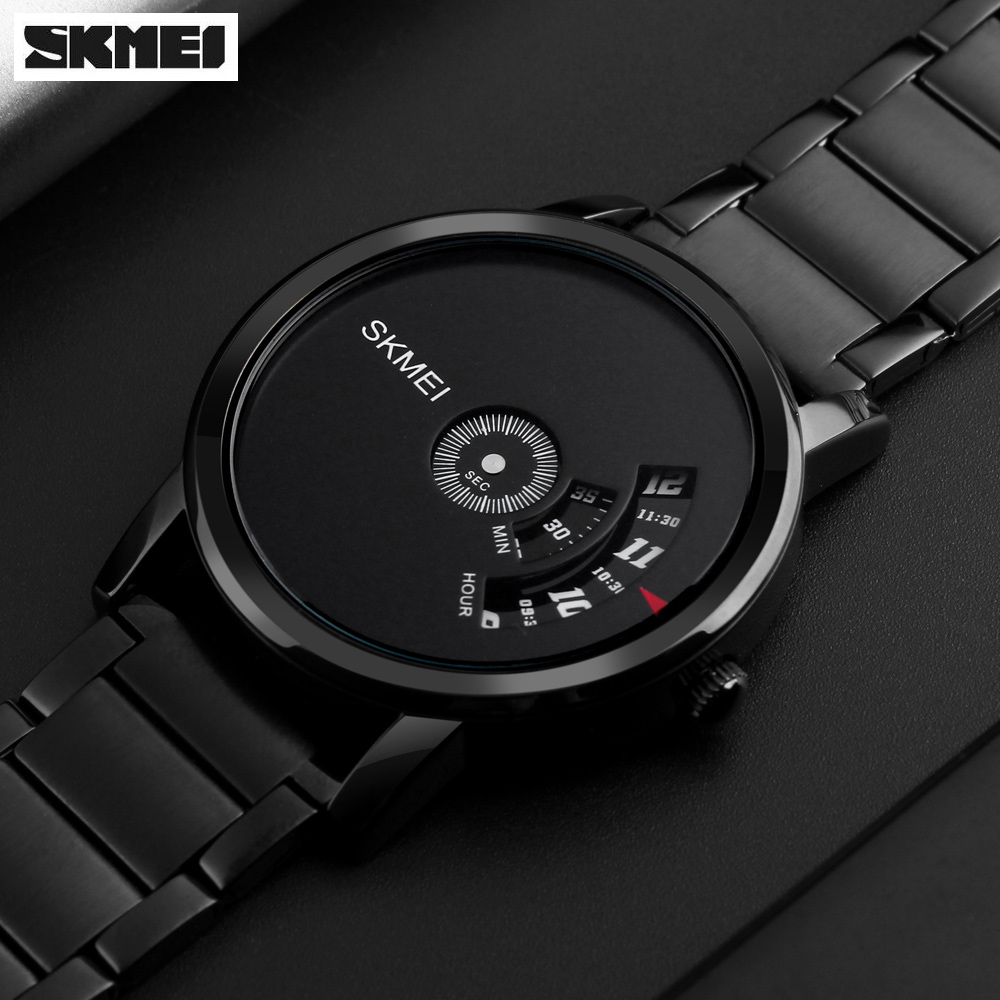 SKMEI Jam Tangan Analog - 1260 - Silver Black