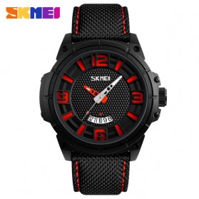 SKMEI Jam Tangan Analog Design Pria - 9170 - Red - 1