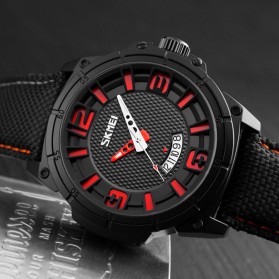 SKMEI Jam Tangan Analog Design Pria - 9170 - Red - 3