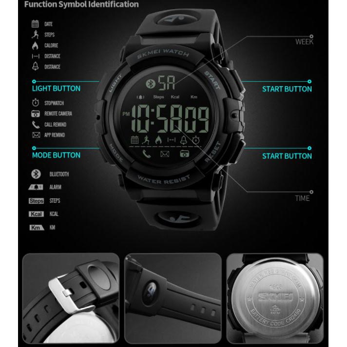 jam skmei bluetooth