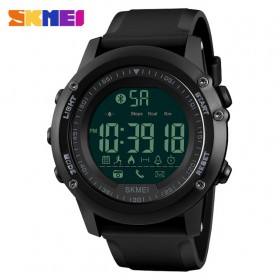 SKMEI Jam Tangan Olahraga Smartwatch Bluetooth - 1321 - Black