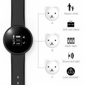 SKMEI Bozlun Jam Tangan Digital Smartwatch - B16 - Black