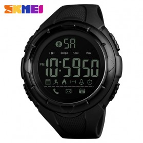 SKMEI Jam Tangan Olahraga Smartwatch Bluetooth - 1326 - Black