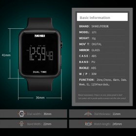 SKMEI Jam Tangan Digital Pria - 1271 - Blue - 3