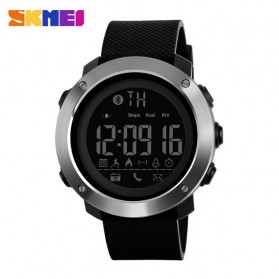 SKMEI Jam Tangan Olahraga Smartwatch Bluetooth Small - 1285 - Black - 1