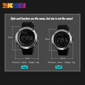 SKMEI Jam Tangan Olahraga Smartwatch Bluetooth Big - 1287 - Army Green - 5