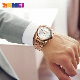 SKMEI Jam Tangan Analog Smartwatch Bluetooth Fitness Tracker - 1324 - Rose Gold - 3