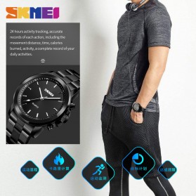 SKMEI Jam Tangan Analog Smartwatch Bluetooth Fitness Tracker - 1324 - Rose Gold - 5