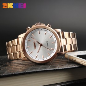 SKMEI Jam Tangan Analog Smartwatch Bluetooth Fitness Tracker - 1324 - Rose Gold - 6
