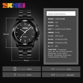 SKMEI Jam Tangan Analog Smartwatch Bluetooth Fitness Tracker - 1324 - Rose Gold - 8