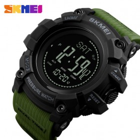 SKMEI Jam Tangan Digital Multifungsi Pria - 1358 - Army Green - 1
