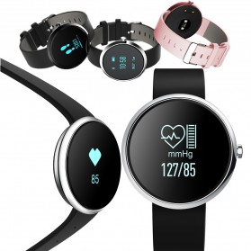 SKMEI Jam Tangan Digital Smartwatch Fitness Tracker Blood Pressure - H9 - Black - 2