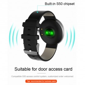 SKMEI Jam Tangan Digital Smartwatch Fitness Tracker Blood Pressure - H9 - Black - 7