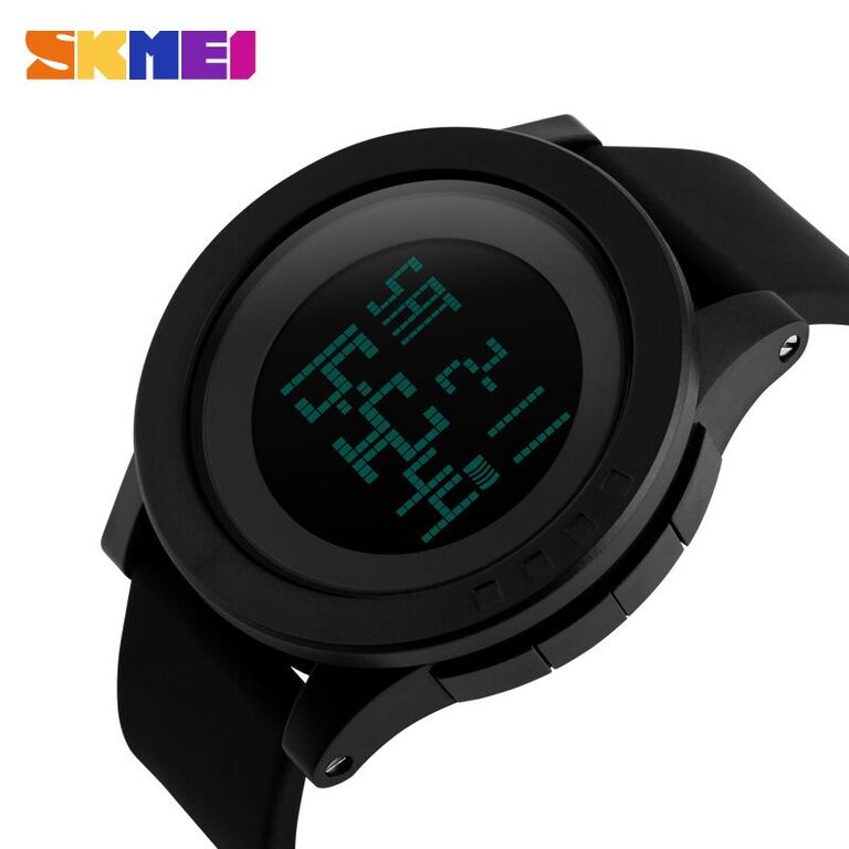 skmei jam tangan digital pria dg1193 black skmei jam tangan digital pria dg1193 black
