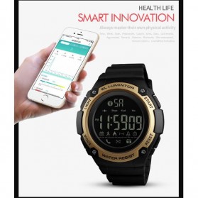 SKMEI Jam Tangan Sporty Smartwatch Bluetooth - 1347 - Black - 8