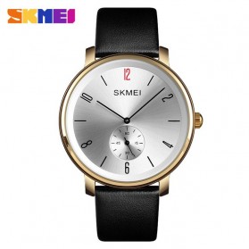 SKMEI Jam Tangan Analog Pria - 1398 - Black Gold