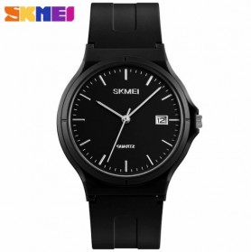 SKMEI Jam Tangan Analog Sporty Wanita - 1449 - Black/Black