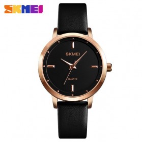 SKMEI Jam Tangan Analog Dress Wanita - 1457 - Black/Black