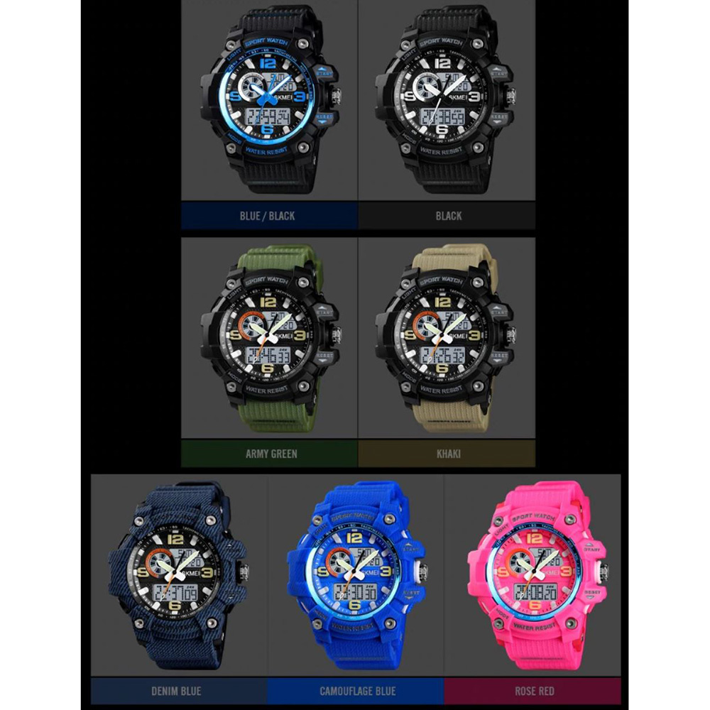 SKMEI Jam Tangan Digital Wanita Waterproof Fashion Sport